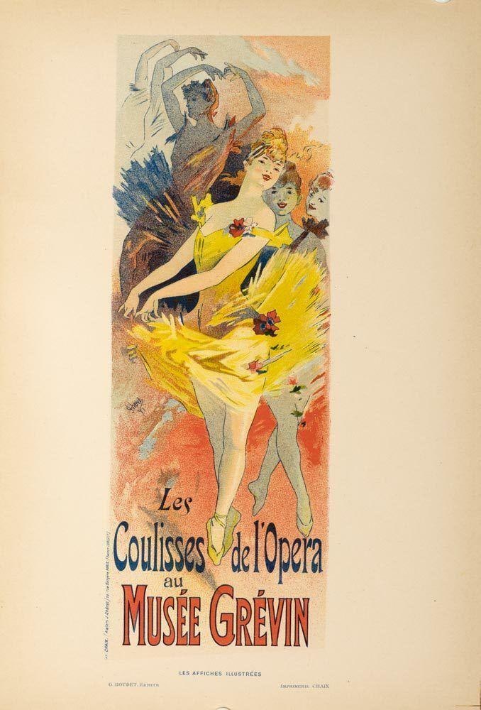 Vintage Poster De L Opera Affiches Illustrees By Cheret 1896: Vintage Poster De L Opera Affiches Illustrees By Cheret 1896 Item Specifics: Artist: CHERET Style: Art Nouveau Date Of Creation: 1897 Year Of Production: 1897 Width (Inches): 8.5 Subject: LIBRARY Orig
