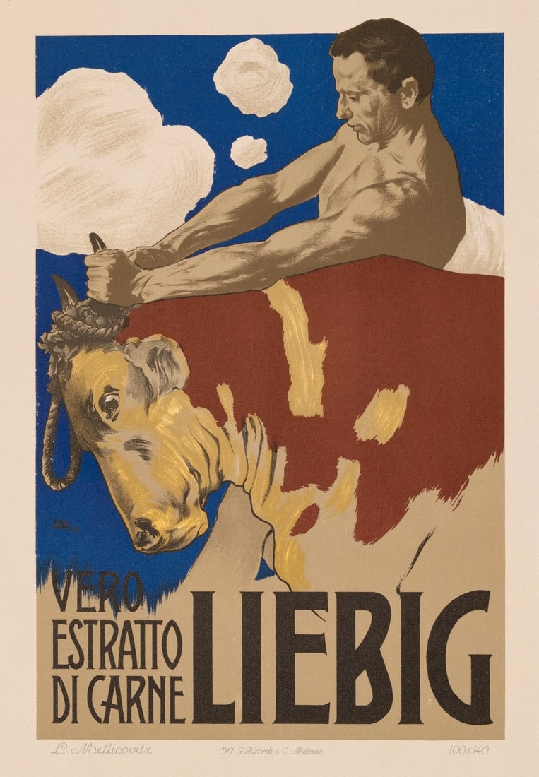 Liebig - Leopoldo Metlicovitz Ricordi Portfolio C.1910: Liebig - Leopoldo Metlicovitz Ricordi Portfolio C.1910 Item Specifics: Unit Of Sale: Single Piece Artist: Liebig - Leopoldo Metlicovitz Size: Small Title: Liebig Material: Paper Certificate Of Authent