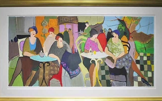 Tarkay Serigraph Signed Numbered Large Art Elysee Champs Itzchak: Tarkay Serigraph Signed Numbered Large Art Elysee Champs Itzchak Item Specifics: Unit Of Sale: Single Piece Artist: Itzchak Tarkay Isaac Tarkay Signed By: Itzchak Tarkay Image Orientation: Landscape S