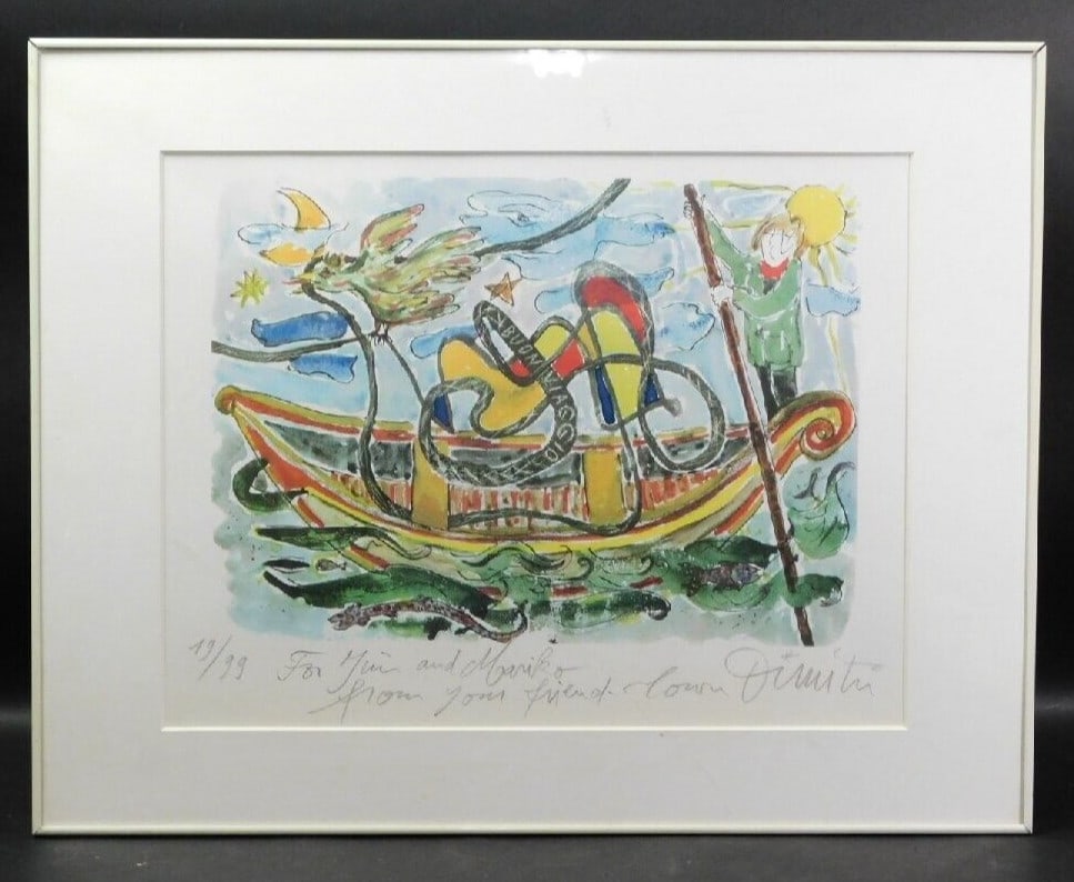Dimitri Original Clown Pencil Signed Lithograph ED99 Swiss Artist Jakob: Dimitri Original Clown Pencil Signed Lithograph ED99 Swiss Artist Jakob Item Specifics: Artist: Jakob Dimitri Signed By: Jakob Dimitri Image Orientation: Landscape Signed: Yes Size: Large Material: Pa