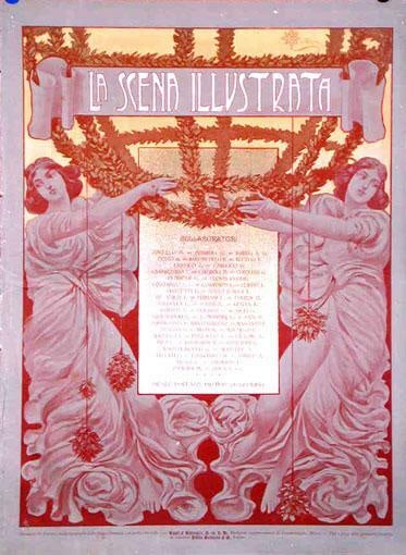 Scena Illustrata Arts Literature Music Theatre Cover 1932: Scena Illustrata Arts Literature Music Theatre Cover 1932 Item Specifics: Style: Art Nouveau Date Of Creation: 1900 CIRCA Year Of Production: 1900 CIRCA Width (Inches): 16 Subject: Theater Original/Li