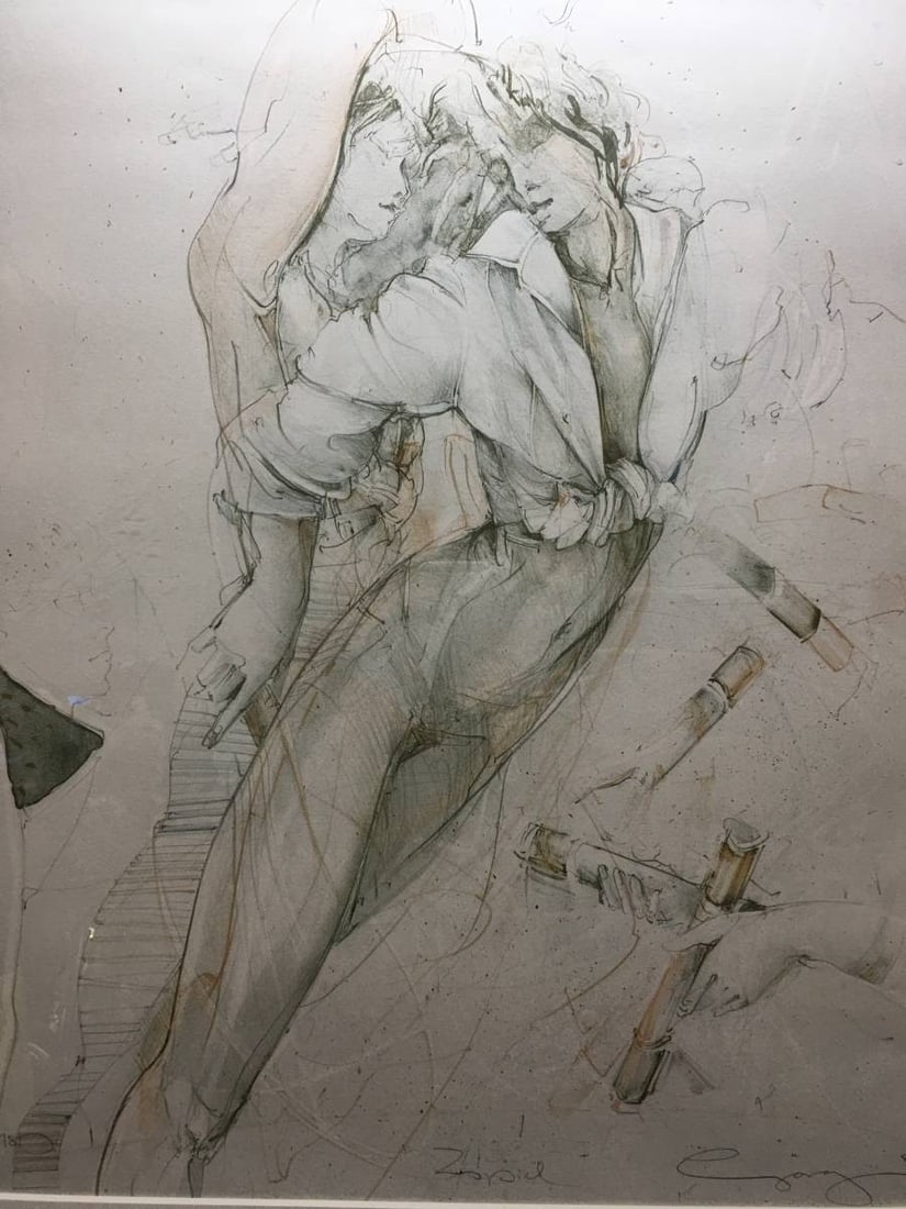 Gorg Signed Art Germany 180 Large Limited Print 125 Figurative (1 of 10)