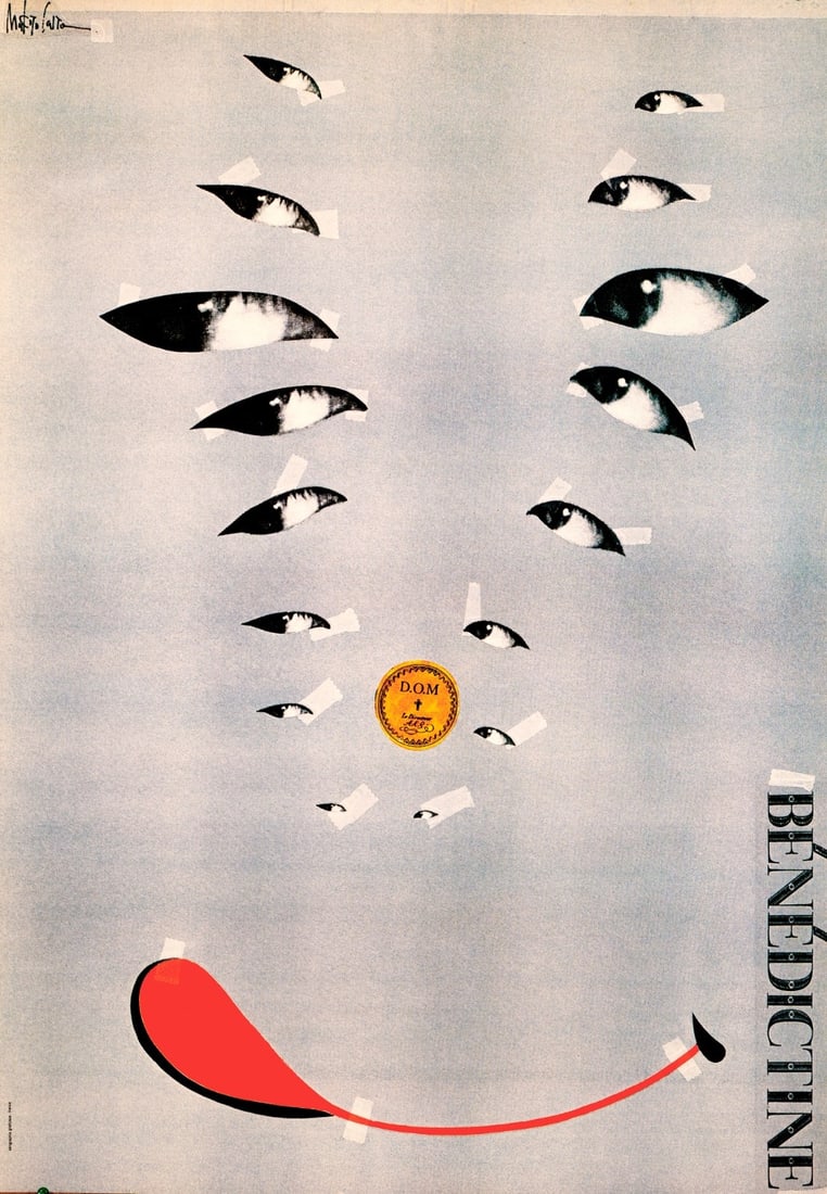 Benedictine By Makoto Saito French Liquor Poster On Canson Paper Original Popart: Benedictine By Makoto Saito French Liquor Poster On Canson Paper Original Popart Item Specifics: Artist: MAKOTO SAITO Unit Of Sale: Single Piece Size: Medium Date Of Creation: 1990-1999 Title: Benedic