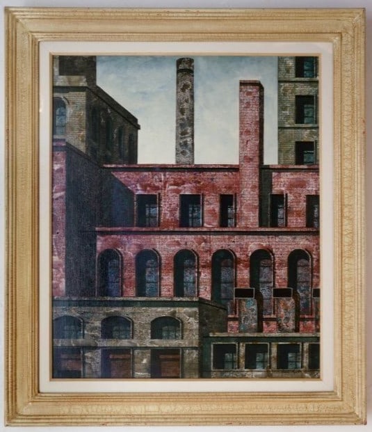 Urban Industrial Cityscape Original Oil Painting by Tonino Caputo: Urban Industrial Cityscape Original Oil Painting by Tonino Caputo Item Specifics: Unit Of Sale: Single Piece Artist: Tonino Caputo Signed By: Tonino Caputo Size: Large Signed: Yes Material: Cardboard 