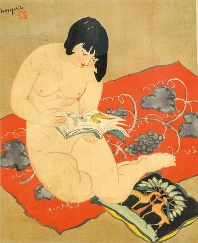 Japanese Nude Woodblock Print Woman Art Framed Shin Toraji Ishikawa: Japanese Nude Woodblock Print Woman Art Framed Shin Toraji Ishikawa Item Specifics: Artist: Toraji Ishikawa Subject: Nude Woman Material: Paper and ink (Framed) Style: Japanese Year Of Production: 201