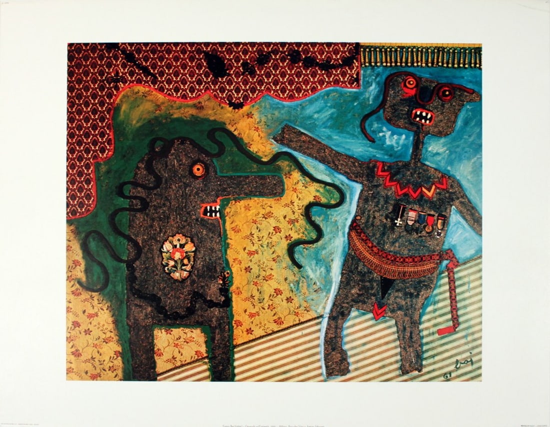 ENRICO BAJ Generale Nell'Intimita 25.25" x 32.5" Poster 1977 Surrealism Multicol: ENRICO BAJ Generale Nell'Intimita 25.25" x 32.5" Poster 1977 Surrealism Multicol Item Specifics: Artist: Enrico Baj Brand: Baj Enrico Country/Region Of Origin: France Exact Year: 1977 Height: 25.25 It