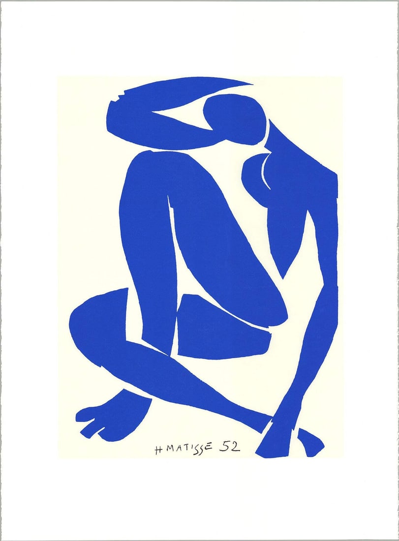 Blue Nude IV 30" x 22" by Henri Matisse 2005: Blue Nude IV 30" x 22" by Henri Matisse 2005 Item Specifics: Artist: Henri Matisse Brand: Matisse Henri Exact Year: 2005 Height: 30 Item Height: 30 Subject: Nudes Type: Serigraph Year Of Production: 2
