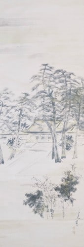 Hokuto Woodblock Print Japanese Modern Art Tamamura Shin en Shrine Garden: Hokuto Woodblock Print Japanese Modern Art Tamamura Shin en Shrine Garden Item Specifics: Artist: Tamamura Hokuto Subject: Shrine Garden Landscape Material: Washi Paper Style: Japanese Year Of Product