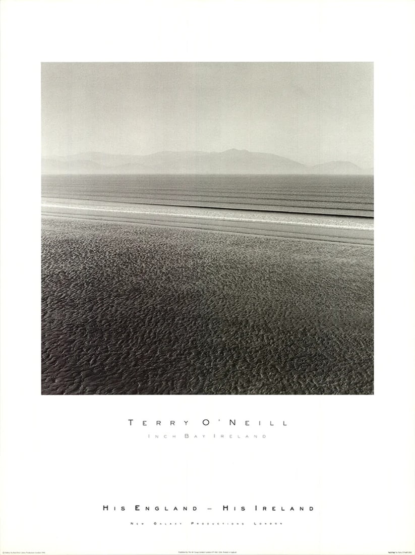Offset Lithograph 1990 Contemporary Inch Bay 31.5" x 23.75" Terry O'Neil (1 of 4)