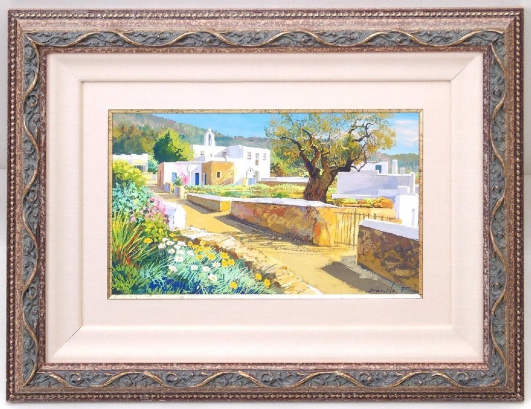 Danilo Fernandez Original Gouache Painting Ibiza Sant Agnes Spain: Danilo Fernandez Original Gouache Painting Ibiza Sant Agnes Spain Item Specifics: Artist: Danilo Fernandez Unit Of Sale: Single Piece Signed By: Danilo Fernandez Size: Medium Signed: Yes Material: Pap