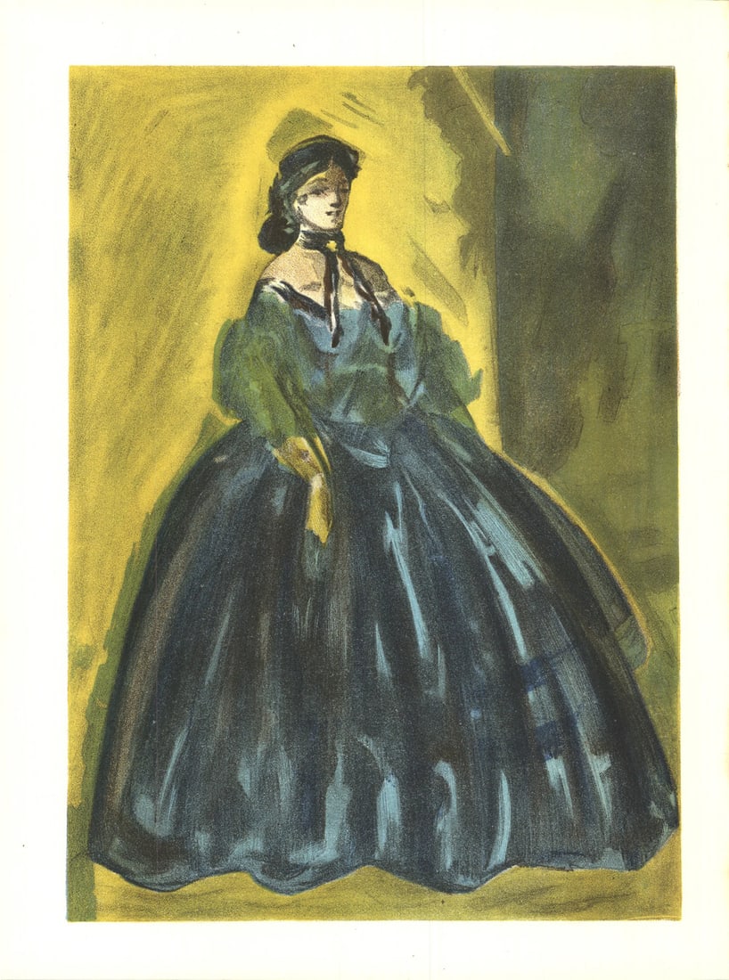 LENA LECLERCQ Les Femmes dans l'atelier II 14" x 10.25" Lithograph 1939 Vintage: LENA LECLERCQ Les Femmes dans l'atelier II 14" x 10.25" Lithograph 1939 Vintage Item Specifics: Artist: Lena Leclercq Brand: Leclercq Lena Country/Region Of Origin: France Exact Year: 1939 Height: 14 