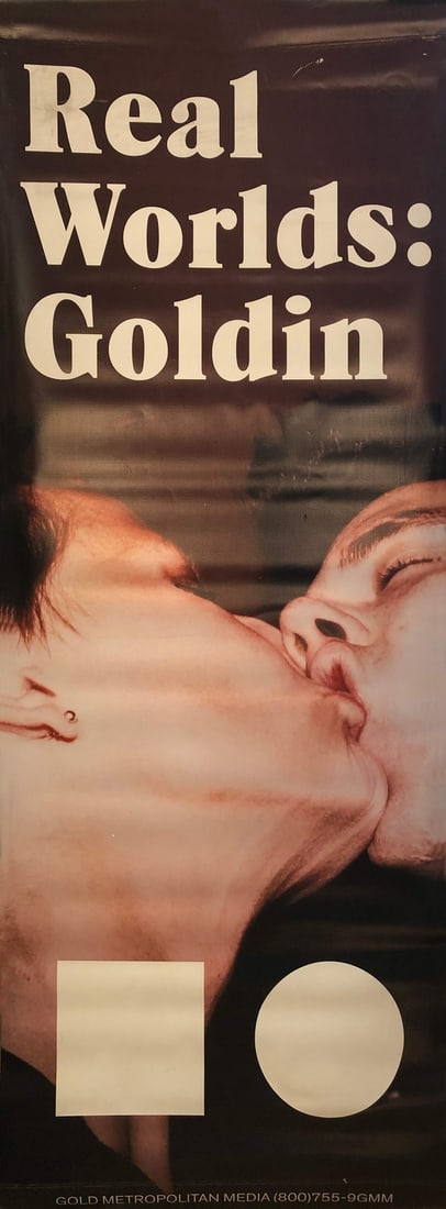 Goldin Nan Kiss 96" x 35" Brown White Offset Lithograph 2018 Photography (1 of 1)