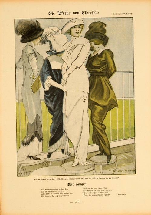 Simplicissimus 1913 By Marcello Dudovich Die Dferde Elberfeld On Linen Original: Simplicissimus 1913 By Marcello Dudovich Die Dferde Elberfeld On Linen Original Item Specifics: Size: Small (up to 12in.) Artist: DUDOVICH Style: Art Nouveau Date Of Creation: 1913 Year Of Production: