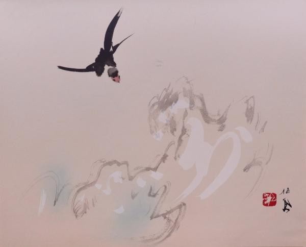 Takeuchi Seiho 1937 Woodblock Print Dancing Swallows Naniwa Bu en Unsodo: Takeuchi Seiho 1937 Woodblock Print Dancing Swallows Naniwa Bu en Unsodo Item Specifics: Artist: Takeuchi Seiho Subject: Birds Swallows Material: Paper Style: Japanese Size: 34 x 42 cm Year Of Product