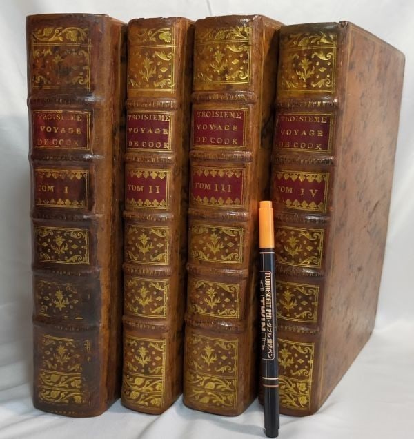 Captain Cook Troisime Voyage Paris 1785 French First Edition John Webber (1 of 10)