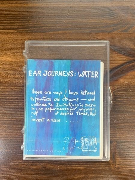 Corner Philip "Ear Journeys Water" 1977 Unpublished 21 Sheets: Corner Philip "Ear Journeys Water" 1977 Unpublished 21 Sheets Item Specifics: Unit Of Sale: Single Piece Artist: Philip Corner Type: Print Year Of Production: 1977 Size: Medium Theme: Art Style: Conte