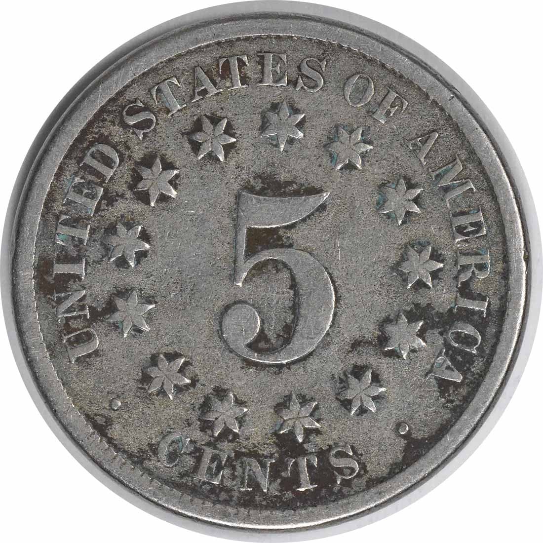 Shield Nickel VF Uncertified - 2