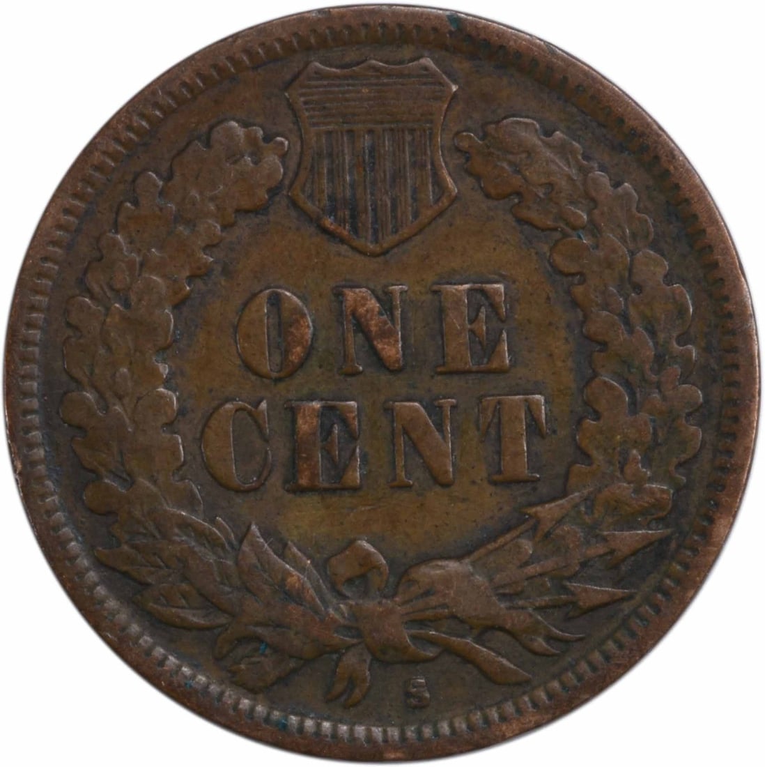 Uncertified Indian Cent 1908-S - 2
