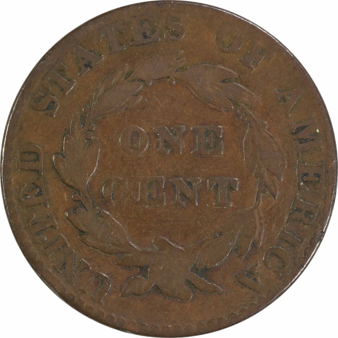 Uncertified Large Cent 1821 - 2