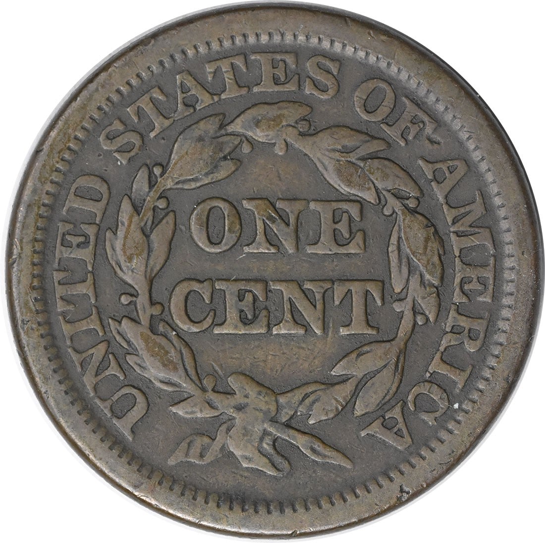 Uncertified Large Cent 1844/ 81 - 2