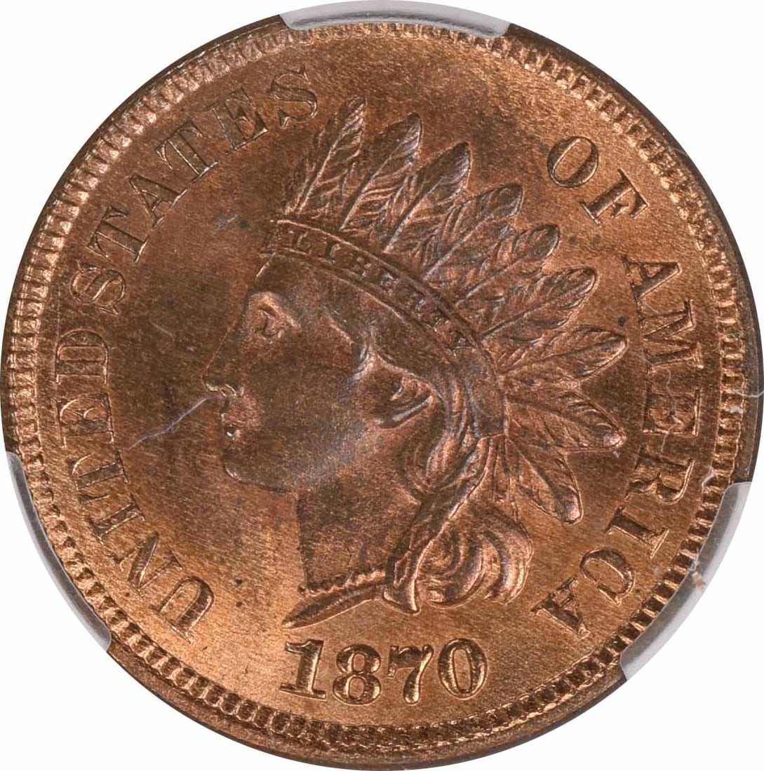 Indian Cent MS64RB CACG - 2