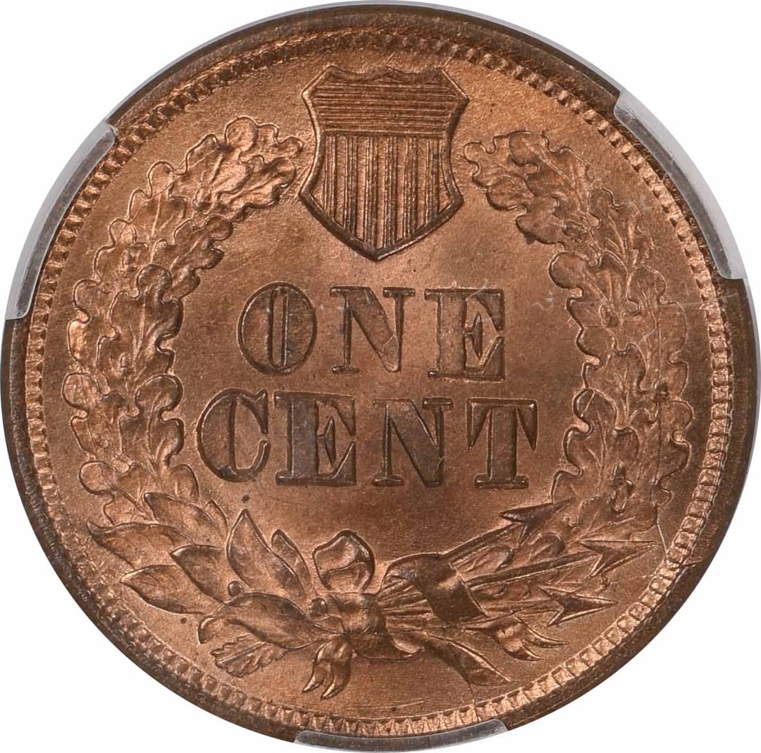 Indian Cent MS64RB CACG - 3