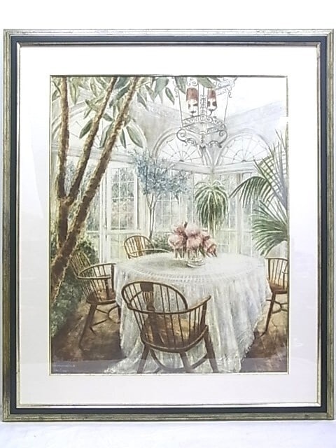 Susan Sahall (American) Original Serigraph/ Silkscreen Art Print Signed Framed (1 of 9)
