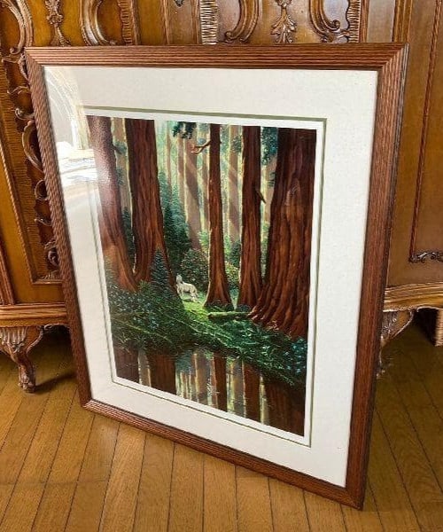 Charles Lynn Bragg Last Stand II Signed Serigraph Framed (1 of 10)