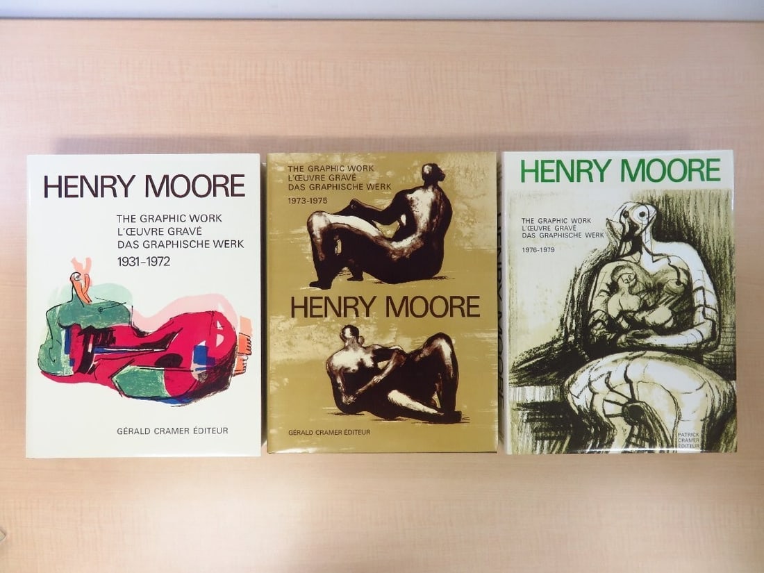 Henry Moore: Catalogue of Graphic Work (3-Volume Set) 1973-1980 (1 of 9)