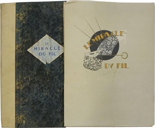 Miracle Fil 1927 Pochoir Folio Yan Bernard Dyl Henri de Regnier Book (1 of 2)