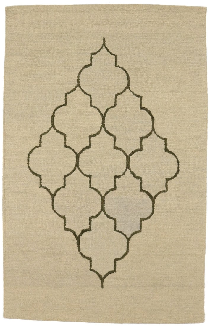 Contemporary Hand-Tufted Rug Trellis Design Modern Studio Office Carpet 5X8 Ft Hand-Knotted: Contemporary Hand-Tufted Rug Trellis Design Modern Studio Office Carpet 5X8 Ft Hand-Knotted Hand-tufted in wool, this 5x8 ft modern studio office carpet boasts a striking trellis design, adding a touc