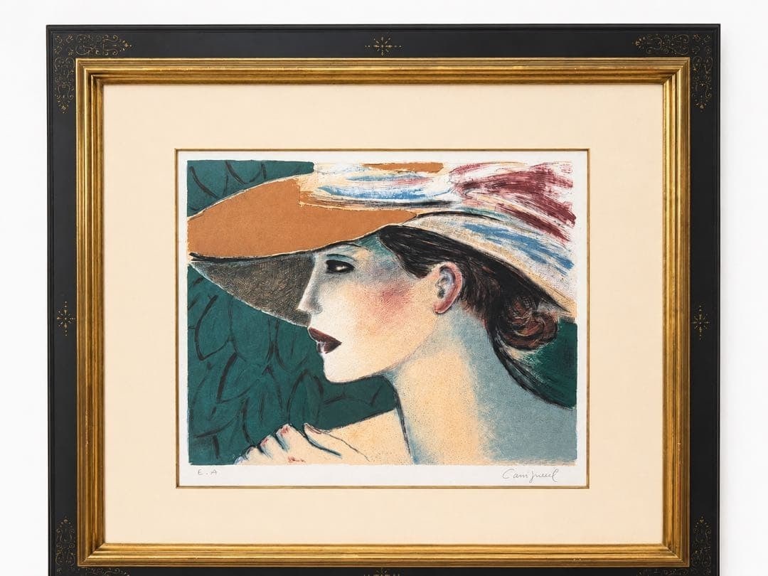 Jean-Pierre Cassigneul Woman in Hat Signed E.A. Lithograph Framed: Jean-Pierre Cassigneul Woman in Hat Signed E.A. Lithograph Framed Item Specifics: Unit Of Sale: Single Piece Artist: Jean-Pierre Cassigneul Signed By: Jean-Pierre Cassigneul Image Orientation: Landsca