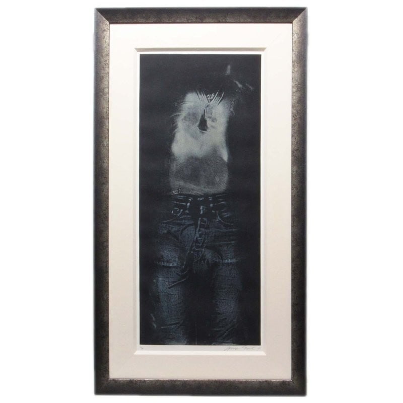 Green Shirt Etching Man Signed Aquatint 1975 (1 of 5)