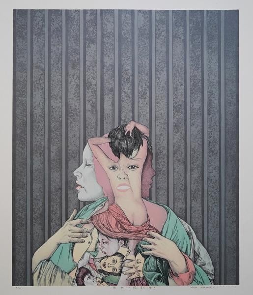 Fumio Tamura Signed Lithograph Lonely Shadow 83 6 Ltd Ed 15 1983 Modern Art: Fumio Tamura Signed Lithograph Lonely Shadow 83 6 Ltd Ed 15 1983 Modern Art Item Specifics: Artist: Fumio Tamura Subject: Abstract Female Figures Material: Paper Style: Japanese Size: 47.4 x 39 cm Yea