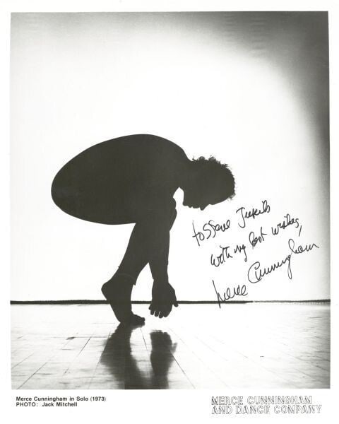 Merce Cunningham Signed Photo Print by Jack Mitchell 10 x 8 inches (1 of 6)