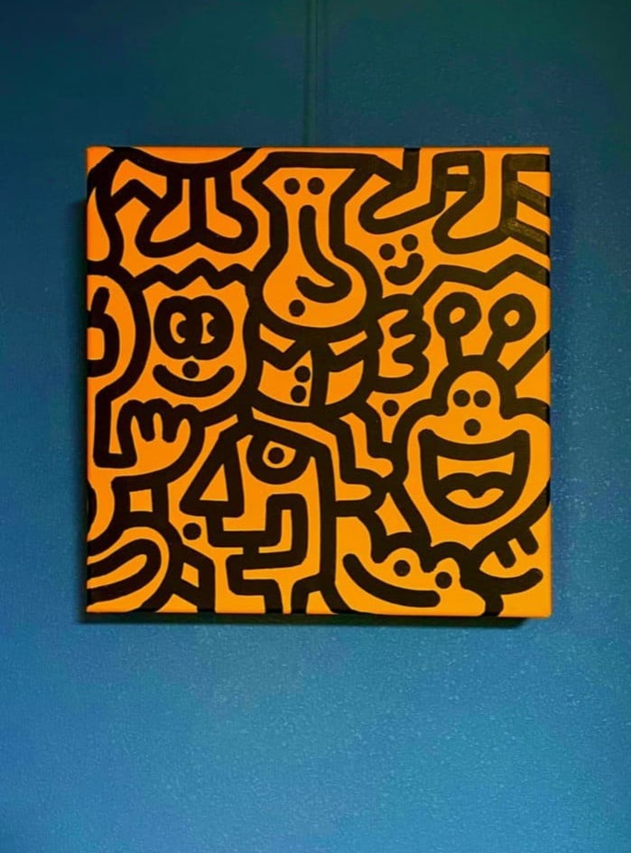Mr Doodle Original Painting 2019 Rainbow Acrylic Canvas Signed UK Artist: Mr Doodle Original Painting 2019 Rainbow Acrylic Canvas Signed UK Artist Item Specifics: Unit Of Sale: Single Piece Artist: Mr. Doodle Mr Doodle Signed By: Mr. Doodle Size: Medium Signed: Yes Material