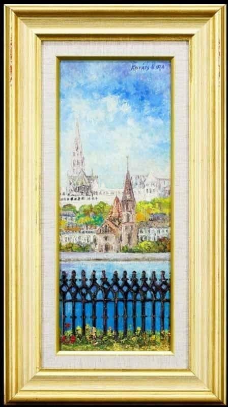 Ira Kovacs-Nagy Buda Kingdom Oil Painting Budapest Hungary Signed Framed: Ira Kovacs-Nagy Buda Kingdom Oil Painting Budapest Hungary Signed Framed Item Specifics: Artist: Ira Kovacs-Nagy Unit Of Sale: Single Piece Signed By: Ira Kovacs-Nagy Size: Medium Signed: Yes Material
