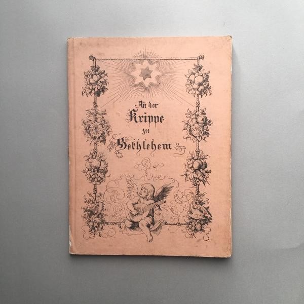 1852 Ludwig Richter Bethlehem Christmas Woodblock Prints Antique German Book (1 of 1)