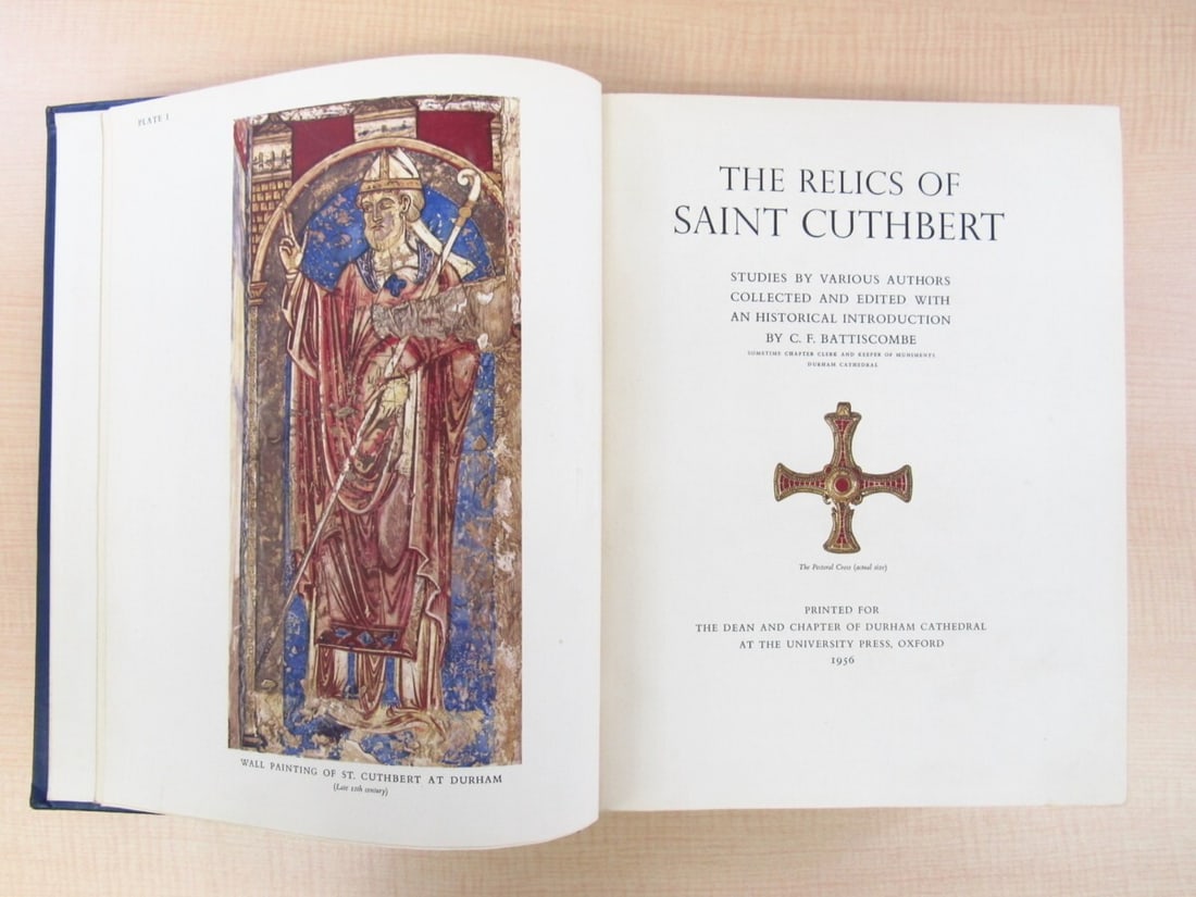 The Relics of Saint Cuthbert 1956 1st Edition Edited by C. F. Battiscombe: The Relics of Saint Cuthbert 1956 1st Edition Edited by C. F. Battiscombe Item Specifics: Binding: Hardcover Language: English Special Attributes: 1st Edition Author: C. F. Battiscombe Publisher: Dean