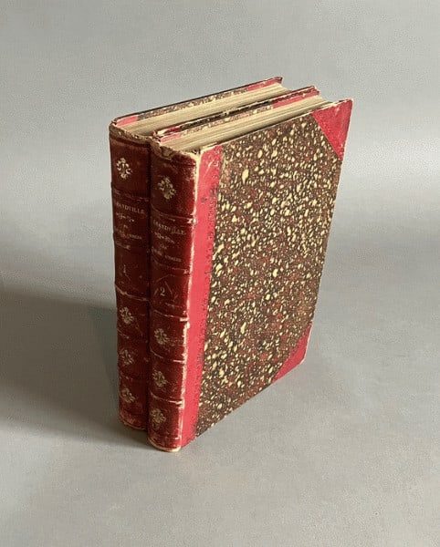 Les Fleurs Animees J Grandville 1867 Garnier 2 Vols Complete Colored Plates (1 of 2)