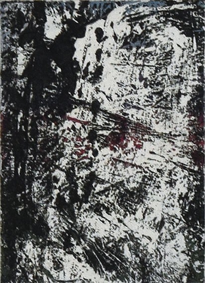 Steven Cox (Scottish) Original Paintings Oil on Paper Unique Work Abstract 2015 (1 of 12)