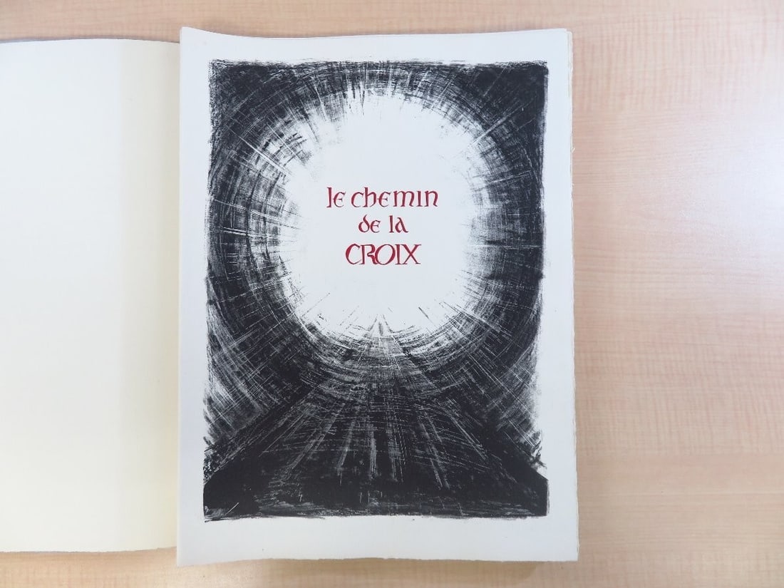 Paul Claudel, Louis Travert?Le chemin de la croix?, 1962, Galerie Jean Giraudoux (1 of 10)