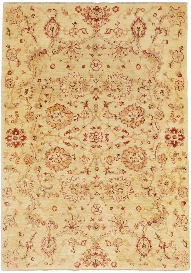 5X7 Vintage Hand-Knotted Red Tribal Oriental Rug Entryway Carpet Boho Decor Hand-Knotted: 5X7 Vintage Hand-Knotted Red Tribal Oriental Rug Entryway Carpet Boho Decor Hand-Knotted Hand-knotted in traditional style, this 5'0 X 7'1 rectangle features a modern floral pattern in muted colors, i