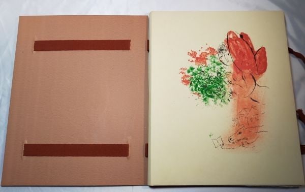 Marc Chagall Journal d'un cheval 1952 Limited Edition Book Original Lithographs (1 of 10)