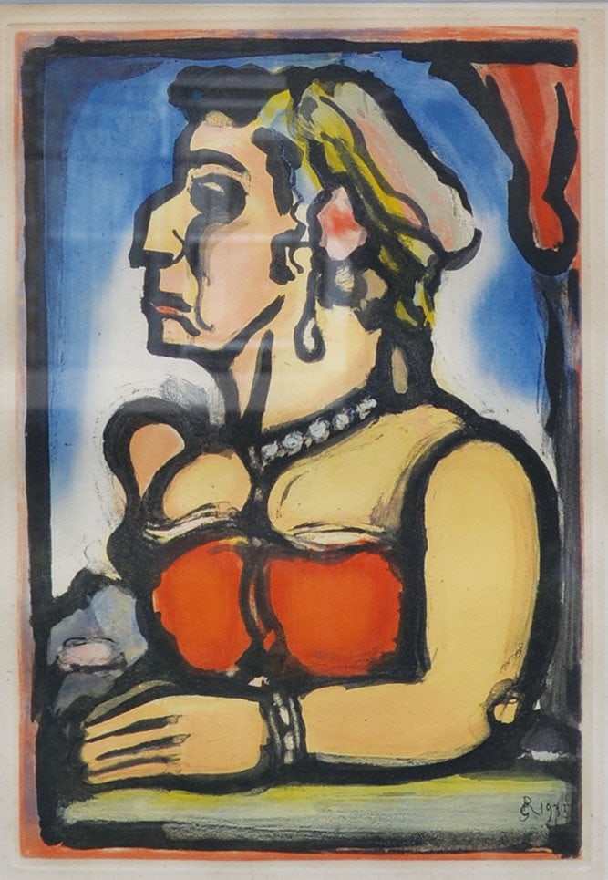 Georges Rouault Madame Carmencita Color Copperplate Engraving Framed Art: Georges Rouault Madame Carmencita Color Copperplate Engraving Framed Art Item Specifics: Artist: Georges Rouault Subject: Madame Carmencita Material: Ink on Paper Style: Japanese Year Of Production: 2