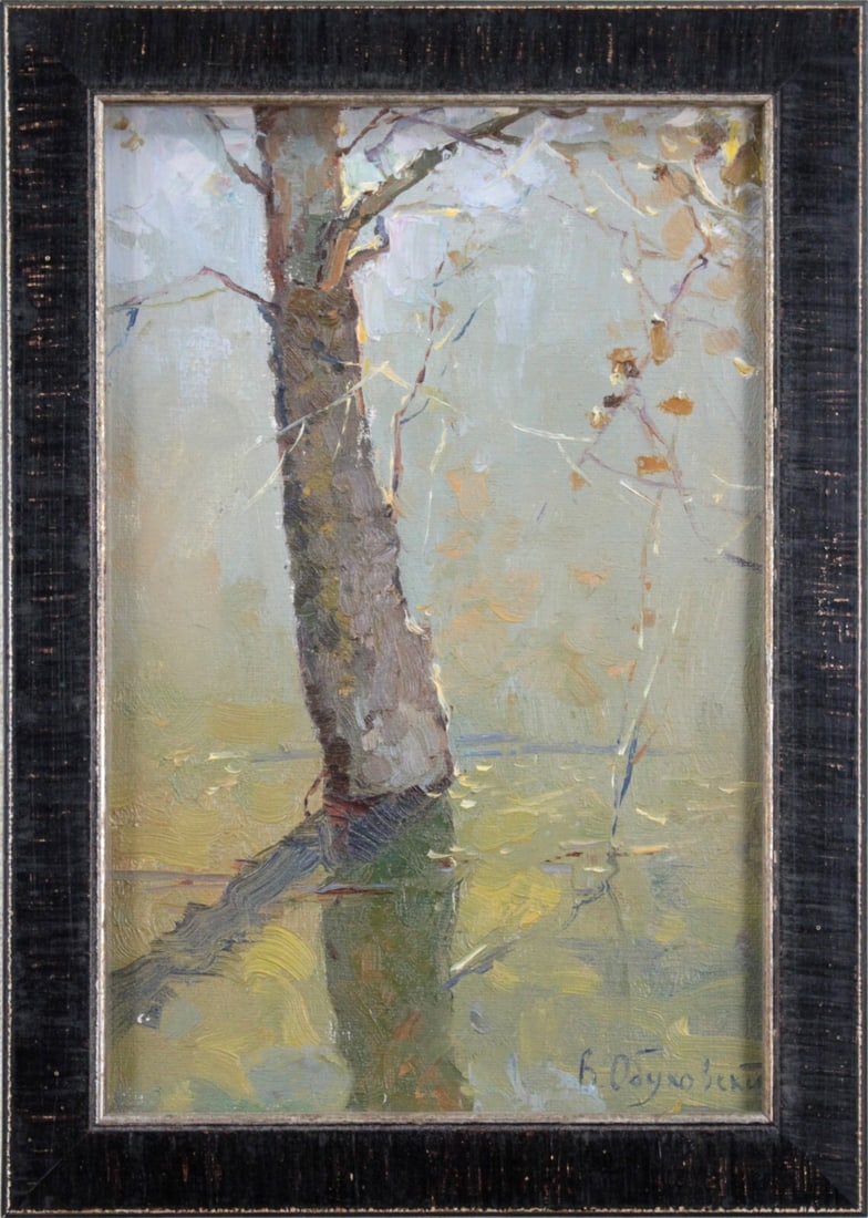 Valentin Obukhovsky (Russia) Original Oil Painting on Canvas Signed Framed (1 of 5)
