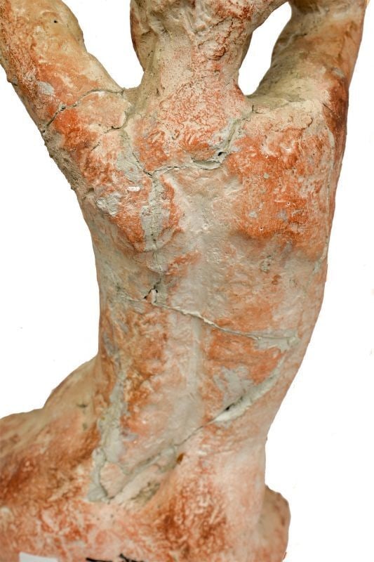 Takashi Kinouchi Terracotta Sculpture Torso Japanese Modern Art Statue: Takashi Kinouchi Terracotta Sculpture Torso Japanese Modern Art Statue Item Specifics: Artist: Takashi Kinouchi Subject: Female Torso Material: Terracotta Style: Japanese Year Of Production: 1972 Prod