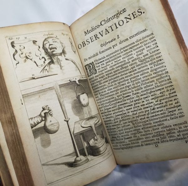 Rare 1672 Scultetus Armamentarium Surgery Chirurgicum Medical Book Engravings (1 of 10)