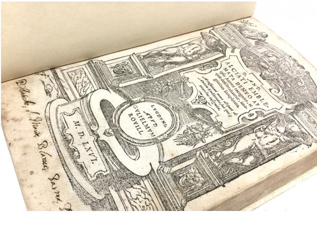 Andrea Alciati - Emblemata 16th century Coat of arms Illustration Book Latin: Andrea Alciati - Emblemata 16th century Coat of arms Illustration Book Latin Item Specifics: Binding: Hardcover Place Of Publication: Italy Publisher: Gulielmum Rouill Subject: Coat of arms Year Print
