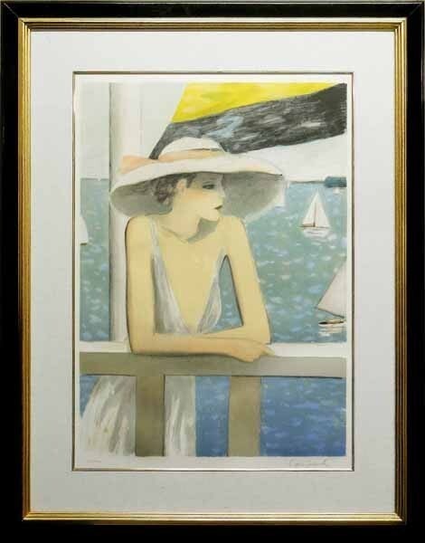 Pierre Cassigneul Signed Beach Lithograph Framed Jean Deauville 198: Pierre Cassigneul Signed Beach Lithograph Framed Jean Deauville 198 Item Specifics: Unit Of Sale: Single Piece Artist: Jean Pierre Cassigneul Signed By: Jean Pierre Cassigneul Image Orientation: Portr